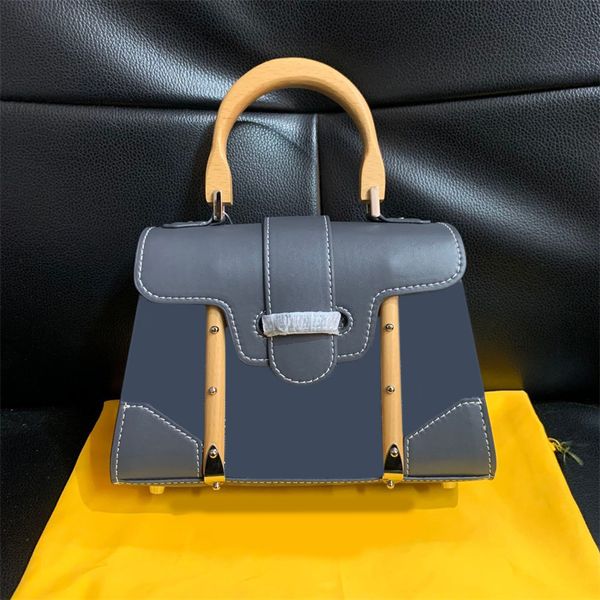 Bolsos de moda de lujo de mensajero de color sólido para niñas adolescentes que compran cinturón verde azul oscuro bolso de mujer clásico bolsos de mano de cuero genuino fiesta elegante XB001 E23