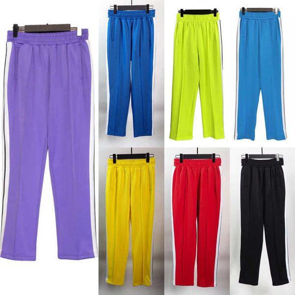 angles de paume pantalons de couleur unie pantalons de survêtement rayures latérales classiques décoré lettre logo pantalon printemps et été marque de mode anges pantalons de créateur pour hommes pantalons pour hommes