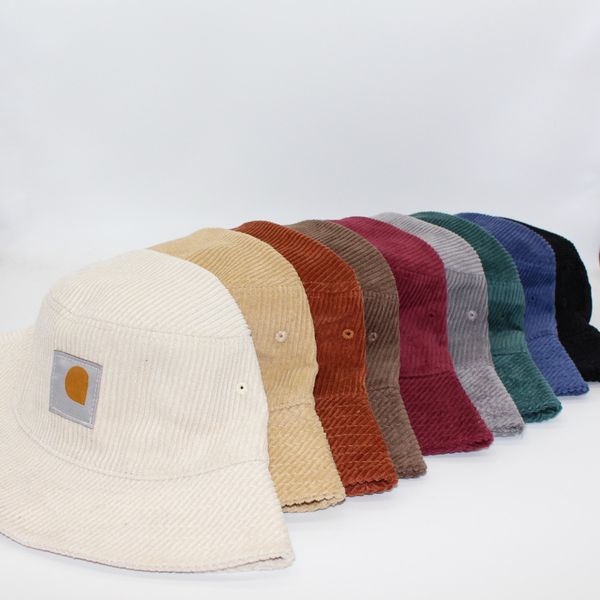 Couleur unie ombre coton seau chapeau large bord chapeaux hommes femmes en plein air Hip Hop pêcheur casquette décontracté Gorros