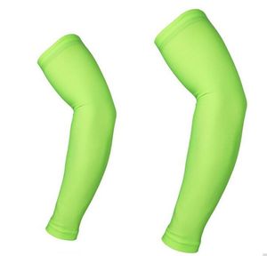 Livraison gratuite couleurs unies manches de bras de camouflage numérique baseball sports de plein air manchon de bras extensible coude manchon de compression de brassard étendu