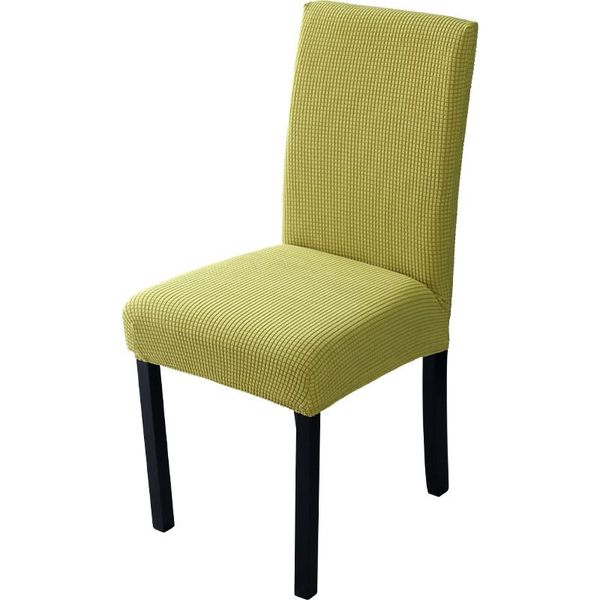 Housses de chaise extensibles et flexibles, couleurs unies, textiles de maison pour fête de mariage, fournitures de meubles de salle à manger élastiques et fonctionnelles