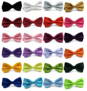 Fashion solide Ties Bow Groom Hommes colorés plaid cravat gravata mariage masculin papillon marities arcs commerciaux