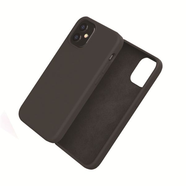 Estuches rígidos de gel de silicona mate sólido compatibles con iPhone 14 Pro Max 11 12 13 Series con protección de cuerpo completo Cubierta antiarañazos a prueba de golpes