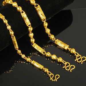 Solide Hommes Bijoux 18k Or Rempli Classique Homme Collier Ras Du Cou Chaîne Hip Hop Style Cadeau De Mode