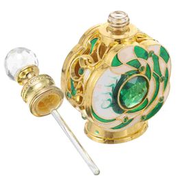 Perfume sólido botella de vidrio decorativa viaje vacío soporte recargable aroma para restaurar 230911