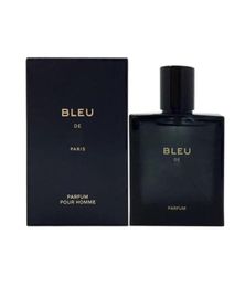 Parfum solide marque de luxe 100 ml Bleu De Per Pour Homme Spray bonne odeur longue durée Blue Man Cologne Drop Delivery Santé B5208965