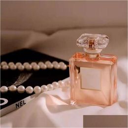 Parfum solide par le nouveau pour femme Mademoiselle Eau De Parfum Spray 3.4 Fl. Oz. Oz. / 100Ml Parfums Luxe Designer Drop Delivery Santé Othyq