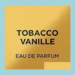 Parfum Solide Premierlash Tabac Vanille Par 50Ml 1 7Oz Hommes Femmes Neutre Pers Parfum Bois De Cerisier Longue Durée Bonne Odeur C Dhud5