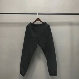 Massieve joggingbroek mannen vrouwen broek fluwelen katoenen broek rits pocket tag