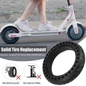 Tire solide pour Xiaomi M365 1S Pro 2 Scooter électrique 8,5 '' Pneu en nid d'abeille en caoutchouc pour Mijia Mi Scooter essentiel 8,5 pouces roue