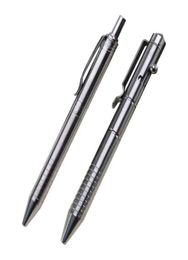 Solid Titanium Alloy Gel Inkt Pen Retro Bolt Action Schrijven Tool School Kantoorbenodigdheden Supplies9418511