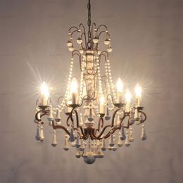 Lustre en Bois massif éclairage Lustre Bois lampes suspendues lumières pour salon Lampadario Vintage décor à la maison Lustres Lustres1935