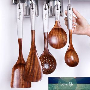 Solid Wood Cooking Tool Eco-vriendelijke Teak Spatula Rice Scoop Milieubescherming Servies Huishoudelijke keuken benodigdheden