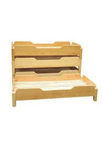 Lits simples en bois massif pour enfants modèle pliable A0122071526