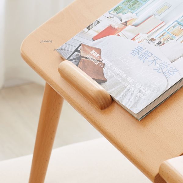 Table d'ordinateur d'étude de petite appartement en bois massif simple bureau de bureau de maison moderne bureau