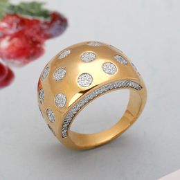 Anillo solitario diseño de conversación de novia anillos de lujo para mujer Zirconia cúbica novia fiesta de aniversario de boda joyería de alta calidad 230621