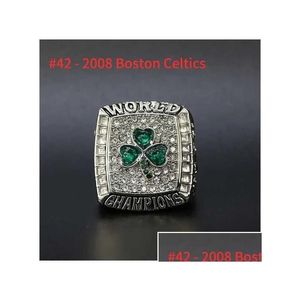 Solitaire Ring G1Jd Femmes Solitaire Gift Ring 55Pcs Hommes 1967 à 2022 2023 Basketball Fan Team Champions Dhwan Championship Boy Set Ch Dh9Cy