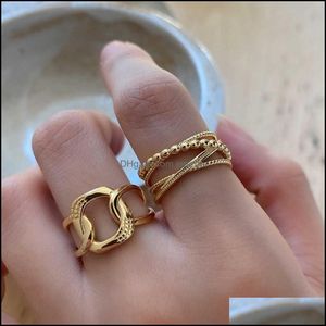 Solitaire anneaux bagues bijoux celi style français 925 sier sier femmes mini minimaliste design féminin Sense ins