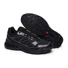 Salomon XT6 Advanced Athletic Shoes Triple Black Mesh Wings 2 Blanc Bleu Rouge Jaune Vert Speed Cross Hommes Chaussures de randonnée en plein air taille 36-45