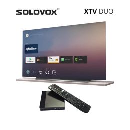 Solovox XTV Duo Android 11 Stalker TVBox 2G 16G XTream Decoder TV S905W2 4K AV1 Media Player Xtvduo Streaming STB