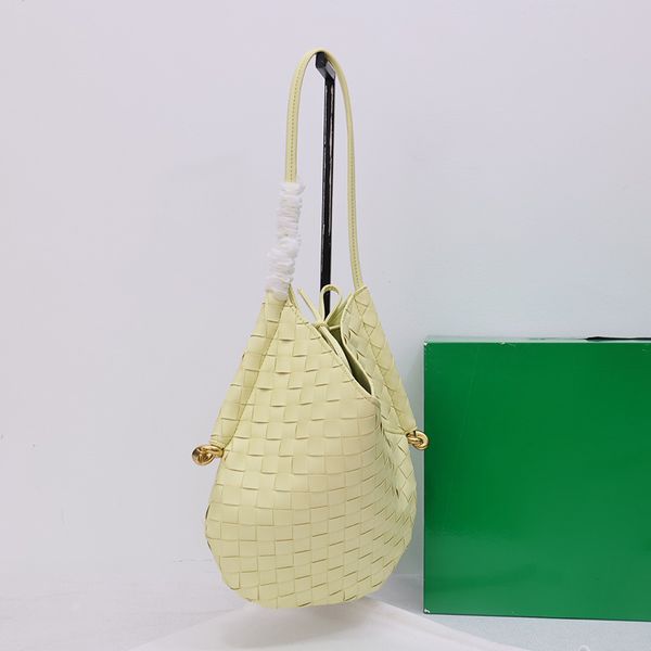 Bolso de hombro Solstice Bolsos de diseñador de celebridades tejido de cuero el bolso de mano bolsos de playa bolsos de lujo famosos bolsos de diseñador bolsos de verano para mujer bolso de lujo