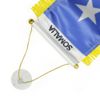 Drapeau d'échange de Somalie 10x15cm mini facette à double face drapeau suspendu avec aspiration pour la décoration de porte du bureau à domicile