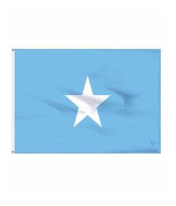 Drapeau de la Somalie de haute qualité, bannière nationale de 3x5 pieds, 90x150cm, cadeau de fête du festival, drapeaux imprimés en polyester 100D pour l'intérieur et l'extérieur, 2683114