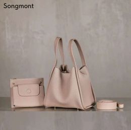 Song Songmont Serie de cestas de verduras medianas y pequeñas Diseñadores Bolso tipo cubo de gran capacidad Bandolera de mano con un hombro 111