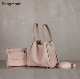 Song Songmont Middelgrote en kleine groentemandserie Ontwerpers Emmertas met grote capaciteit Handheld Crossbody met één schouder 222