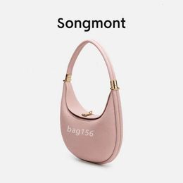 Songmont Tas Emmer Luna Bags Designer Onderarm Hobo Schoudertas Luxe Grote Bakken Halve Maan Leren Portemonnee Mini Clutch Winkelmandje CrossBody Song Handtas 10