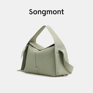 Songmont Bag Bucket Luna Bags Designer Underarm Hobo Bolso de hombro Totes grandes de lujo Monedero de cuero de media luna Mini Clutch Cesta de compras Bolso cruzado
