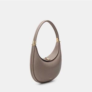 Songmont Luna 2023 Luxury Designer Underarm Hobo Sac à bandoulière Half Moon Leather Purse pochettes Sac à main CrossBody nouvelle La mode va avec tout