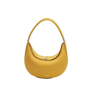 Songmont Luna Bag 2023 Designer de luxe sous les bras Hobo épaule demi-lune en cuir sac à main pochettes sac à main CrossBody new30ess