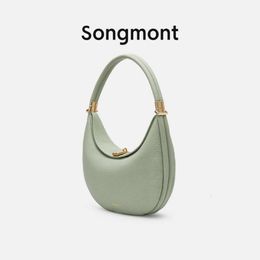 Songmont Small Medium Moon Bend Designer Crescent Crossbody-onderarmtas met enkele schouder Aanbevolen door Meiyi Sprout