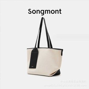 Songmont Song – sac fourre-tout à oreilles, nouveau sac en toile à bandoulière unique de haute capacité pour les déplacements domicile-travail, sous les bras, pour femmes 240328