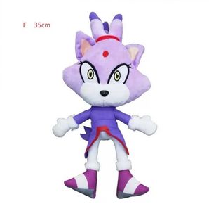 Sonic 2022 Hot muis pluche speelgoed multi -style vriend spul pluche met pp katoen gevuld poppenjongebriping cadeau