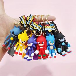 Sonic le hérisson porte-clés à vendre sac à dos pendentif téléphone portable pendentif porte-clés décoration