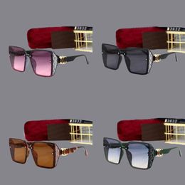 Sonnenbrille designer zonnebril spiegelpoten tweekleurige splicing gemengde kleur lens heren lenzenvloeistof bescherm ogen meerdere stijl frame pc brillen hoge uitstraling hj078 C4