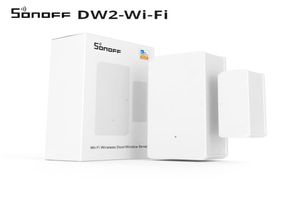 SONOFF DW2 WIFI Wireless Door Window Sensor Detector WiFi App -meldingen Meldingen Smart Home Security Works Works With Ewelink3841229