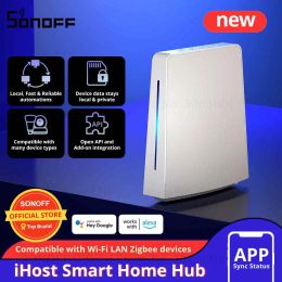 Sonoff ihost Smart Home Hub Aibridge 2GB/4 GB Zigbee Gateway Private Local Server Compatibel met Wi-Fi LAN-apparaten Open API