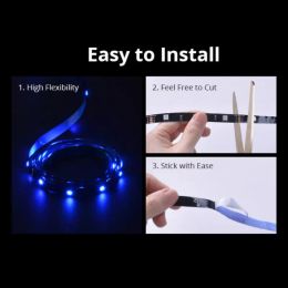 SONOFF L2 LITE LED Strip Light 5m EU / US Flexible Smart RVB Tape Lights Scènes de bricolage Bluetooth compatible Alexa Google Home