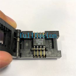 SOP8P 2.54 mm Pitch IC-testcontactdoos SMD8P Burn in Socket