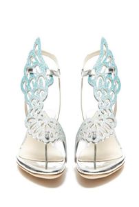 Sophia Webster Crystal Butterfly Sandalias planas Flip Flip Wings Angel Wings Flat Casual Shoes Women Tisos de verano DRE3540933