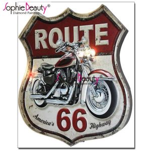 Sophie Beauty DIY PEINTURES DIAMAND MOTOROCYCLE DIAMOND MOTEUR RHINESTONS DIAMOND MOSAIC MOTO PEINTURE DIY DÉCOR 19112