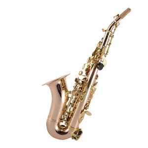 Soprano Sib Petit Saxophone Bend Instrument Phosphor Bronze Saxophone Y-S-663 Saxophone SAX