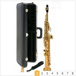 Soprano Saxophone New Japan S901 B Flat Soprano Saxophone Instruments de musique de haute qualité