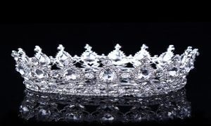 Sorbern Vintage cristal clair diadème goutte d'eau Style couronne de mariage accessoires de diadème de mariée strass diadèmes couronnes Pageant Tiara7273562