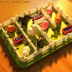 Tri Nesting Stacking Toys Enfants Éducation précoce Jouet Smart Farmer Jeu de table Réflexion Focus IQ Puzzle Jouets Enfants Famille Jeu de société logique Q231218