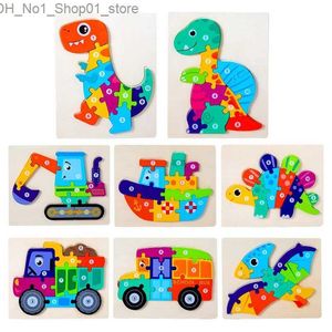 Tri Nesting Stacking Toys Montessori Baby Puzzle Jouets éducatifs pour enfants Puzzle en bois Jeu de société Puzzles d'animaux Puzzles en bois pour enfants 1-3 ans Q231218