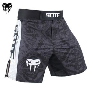 SOTF Snake Scale Fitness Ademend Sport Woeste MMA boksshorts Tiger Muay Thai mma shorts fight shorts kickboksen boksen 220511